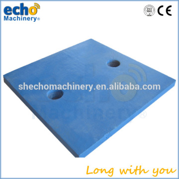 high manganese jaw crusher fender plate for quarry