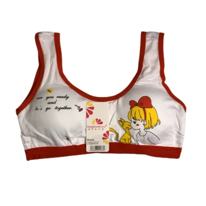 Breathable Girls Training Bra Comfortable Children Clothing Kids Training Bras Set