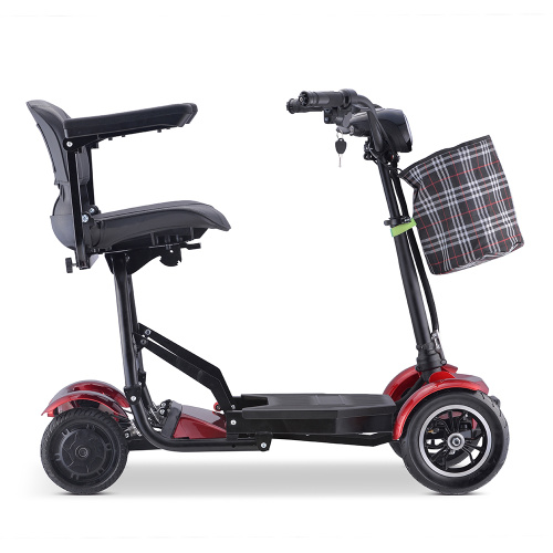 Strong Wheels Long Range Folding Elderly Electric Scooter