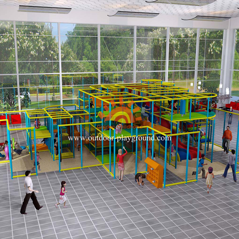 Large Kids Indoor Play Centre Playground Equipment For Sale