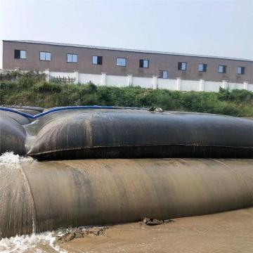 Geotextile Tubes for Mud Slides and Hazardous Waste Control