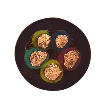 Five Cores Tough Rubber Sheathed Flexible Cable with Specification of 3x16+2x10mm²