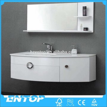 PVC white modern bathroom vanity cabinet EC-118