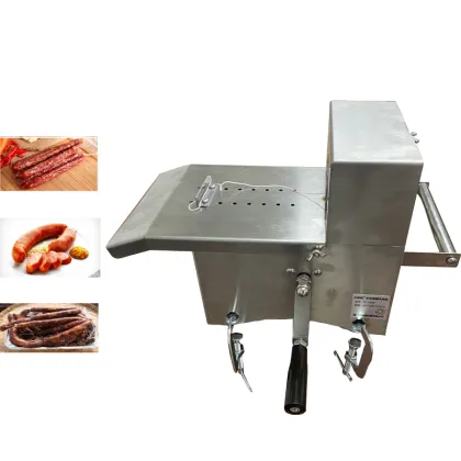 Table Top Sausage Tying Machine: Commercial Linking & Knotting Machine for Efficient Sausage Production