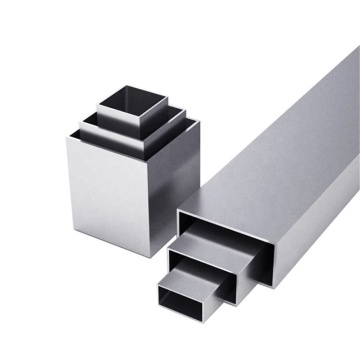 ASTM304/316/403 Edelstahl nahtloses quadratisches Rohr