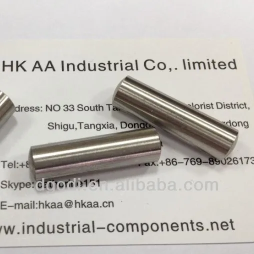 small diameter precision stainless steel dowel pins