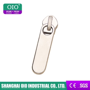 Common design but promotion metal logo zipper slider for garments & handbags