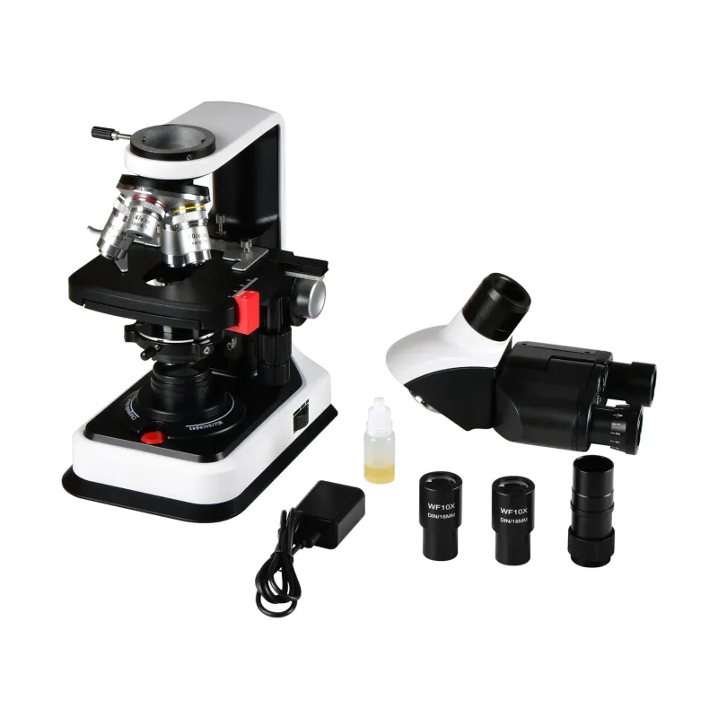4K Biological Microscope with 11.6inch Touch LCD Screen