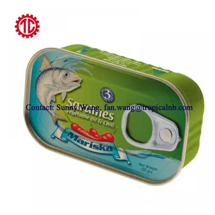 Can Packed Canned Sardine Fish