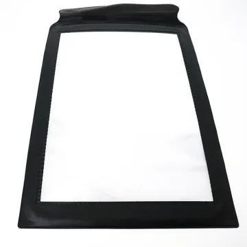 Book Reading Magnifier: Flexible Bookmark with Good PVC Material A4 Magnifying Glass