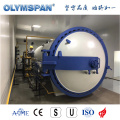 Autoclave per trattamento materiale preimpregnato ASME standard