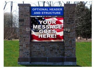 Front Maintenance P10 Outdoor LED Signs Advertising with OP