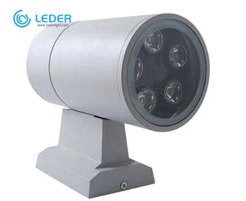 LEDER Track White Simple LED Outdoor Wall Light