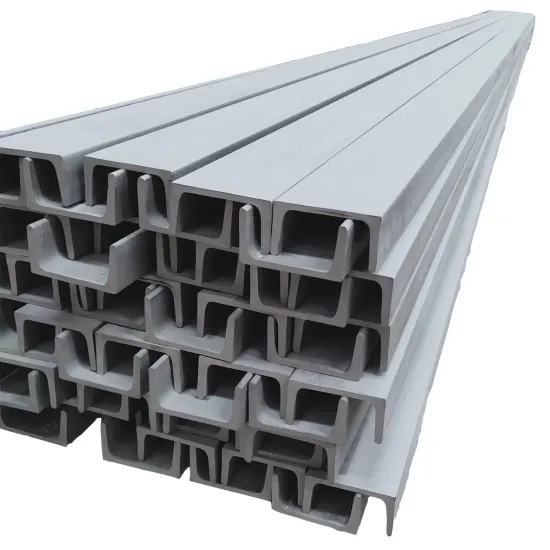 Factory Direct Sale: Hot Rolled Galvanized U Steel Channels, Stainless Steel U Channel, and Channel Steel