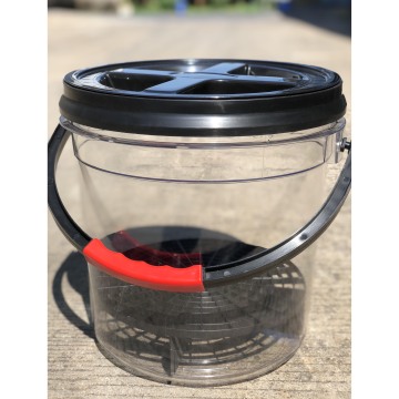 Transparent Car Wash Bucket for Detailing
