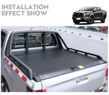 Electrical Roller Lid Truck Rear Cover for Ram 1500, Hilux, Navara, F150 Tonneau Cover