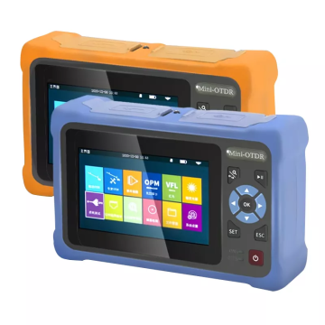 Prezzo di fabbrica 12 in 1 Mini OTDR da 100 km 1310/1550nm Reflecterometro in fibra ottica con touch screen VFL OLS OPM