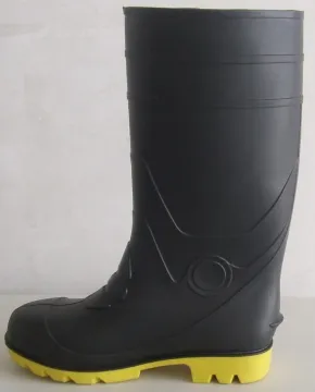 Cheap Men safety PVC rain boots,Man safety boot