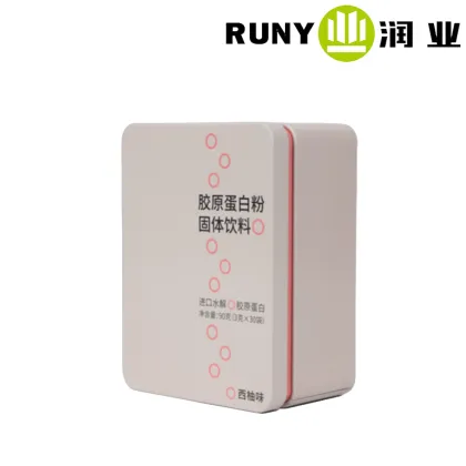 Tinplate protein powder can