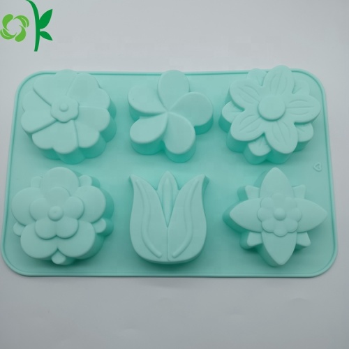 6 หลุมสำหรับเค้กเบเกอรี่ DIY เครื่องมือ bakeware