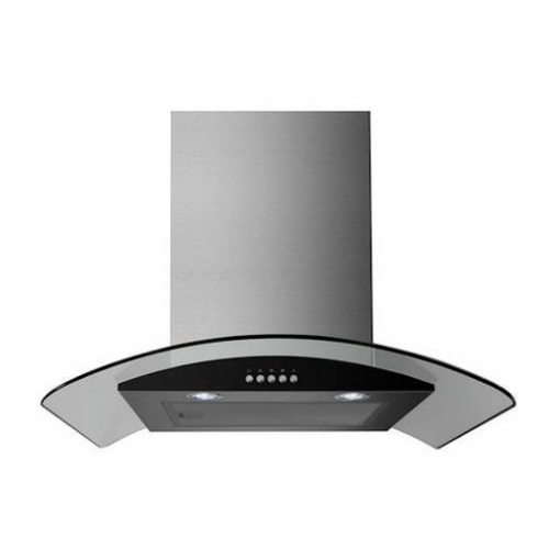 60cm Curved Glass Cooker Hood