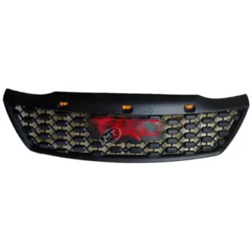 MAICTOP Car Auto Parts Front Bumper Grille for Fortuner 2012-2014 Black Grill