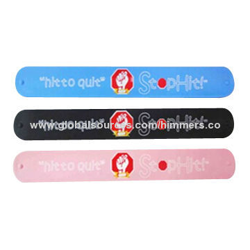 Customized promotional new design 215-240 making silicone bracelets, 240*30*2mm