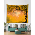 Tapisserie Wandteppich Wandbehang Galaxy Tapisserie Himmel Tapisserie Baum Tapisserie Nachthimmel Tapisserie für Schlafzimmer Wohnheim Dekor