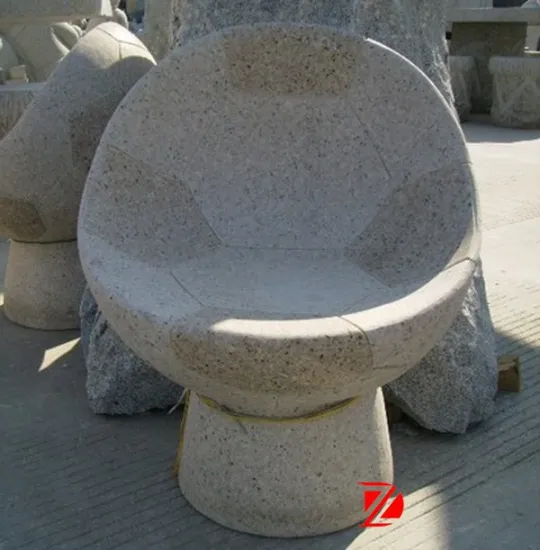 granite stone bench for garden