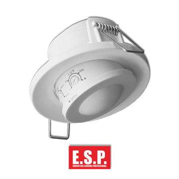 ES-M20 360 องศาเพดานติดตั้งเซ็นเซอร์เรดาร์ไมโครเวฟระยะ 16 ม.
