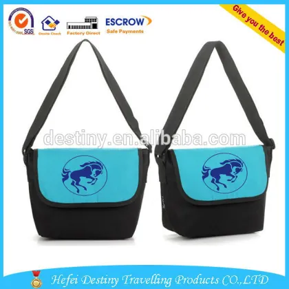 Hot selling college student mobile phone man shoulder bag