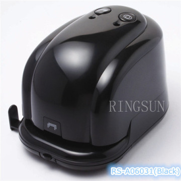 Compass size with powerful function electric stapler punch