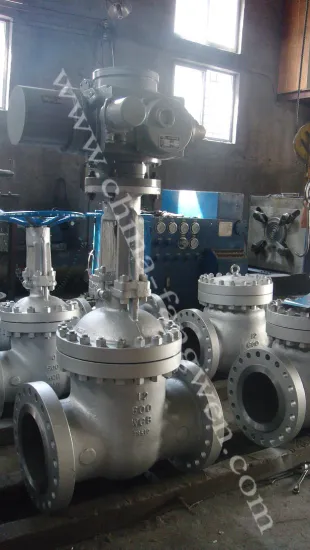 API600 Cast steel gate valve Electric operated