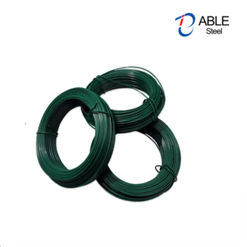 Hot dipped pvc coated wire