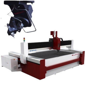 CNC Water Jet Machine for Tile and Marble Cutting: Medallion Design