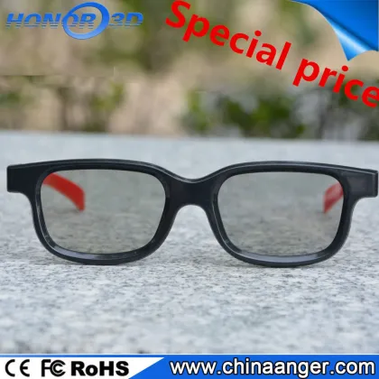 smartphone 3D feeling HD view 3D glasses plastic realD glasses