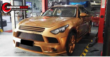 09-11Fx35 Unlimited Style Fiber Glass Body Kit For Infiniti