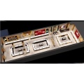 gold jewelry display cabinet for luxury stores