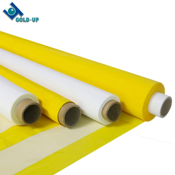 Gold-up 100% monofilament polyester zijdescherm afdrukken voor porselein/doek/textiel/PCB