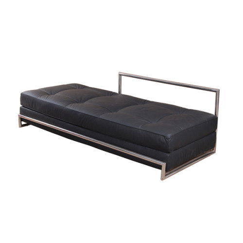 Genuine Leather Eileen Gray Daybed Replica Design Furniture, High Quality Genuine Leather Eileen