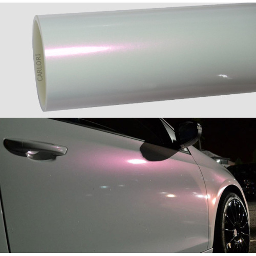 Glanz Diamantperlenrote Auto Wrap Vinyl