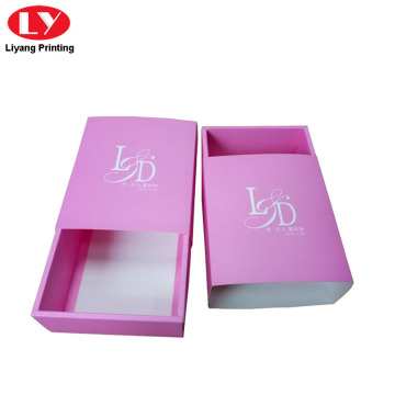 Pink Paper Gift Box Bra or Underwear Packaging