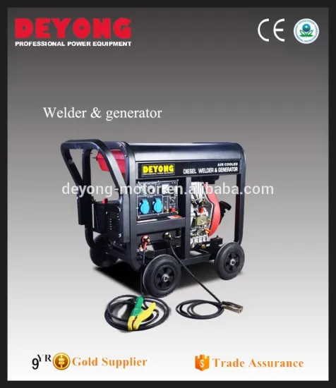 5KW 50-190AMPS diesel welder generator