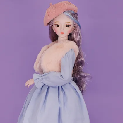 Dream Fairy 1/3 BJD Princess Dress 62cm Ball Jointed Dolls Full Set French Style Costume Makeup BJD Dolls for Girls SD MSD