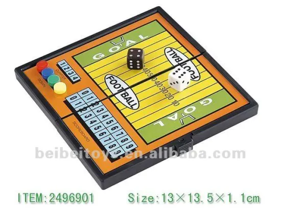 Portable Magnetic Football Board Game