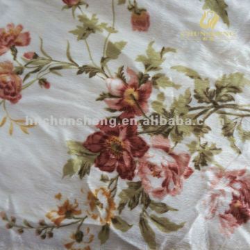 100%Polyester Brushed Soft Velboa Fabric for Garment Bedding