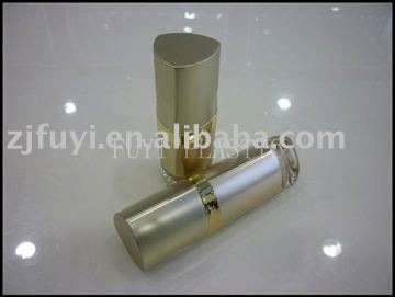 triangle acrylic cosmetic lotion bottle of skin care