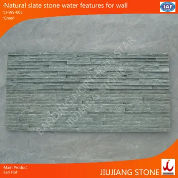 natural slate stone water features for wall