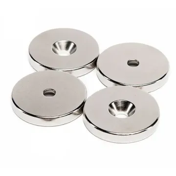 Strong NdFeB Magnet with Countersunk Hole