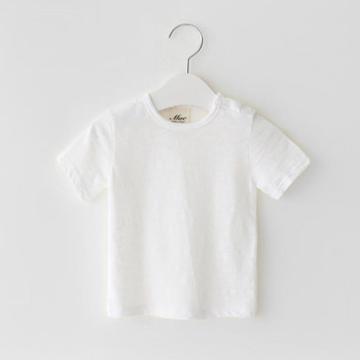 Children's Summer White Short Sleeve T-Shirt